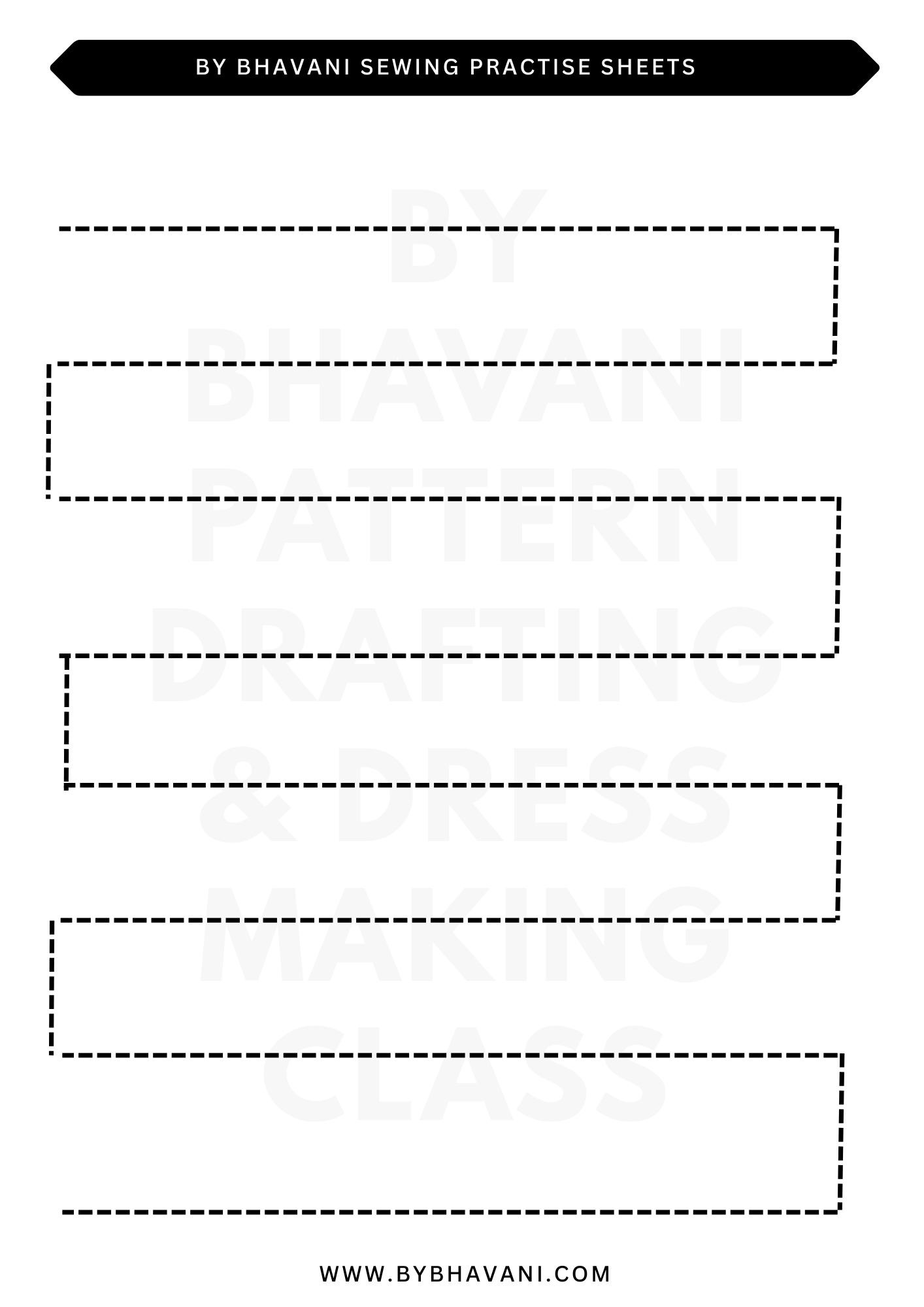 Sewing Pattern Paper 4